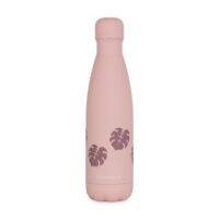 Термопляшка Miniland BOTTLE LEAVES 500ML, пудра