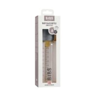 Скляна дитяча пляшечка BIBS Baby Glass Bottle 225 мл – Iron - Зображення 2