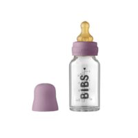 Скляна дитяча пляшечка BIBS Baby Glass Bottle110 мл – Mauve