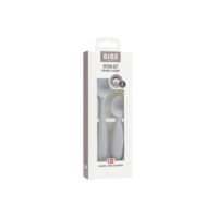 Набір дитячих ложок для годування BIBS Spoon Set Cloud (2 шт) - Зображення 2