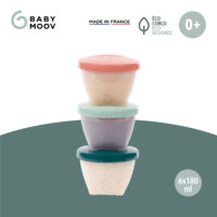 Набір контейнерів для їжі Babymoov Biosourced 250ml (x6) - Зображення 3