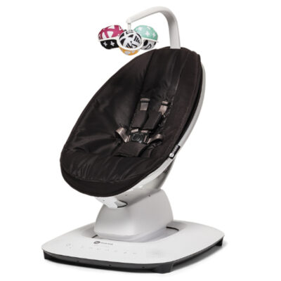 Крісло-гойдалка 4moms MamaRoo 5.0 (black classic)