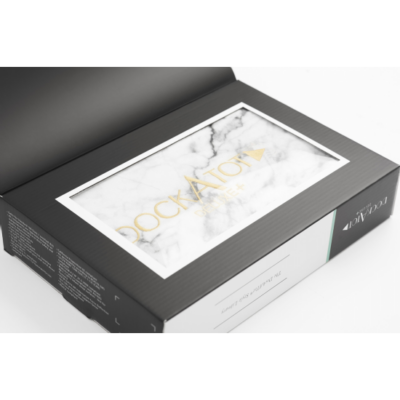 Чохол для кокона DockATot Deluxe+ (0-8M) Carrara Marble