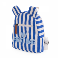 Рюкзак дитячий Childhome My first bag stripes ,electric blue - Зображення 2