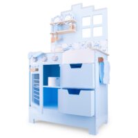 Дитяча ігрова Кухня New Classic Toys, серія Delft, блакитна - Зображення 2