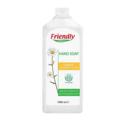Органічне рідке мило для рук Friendly Organic з екстрактом ромашки 1000 мл