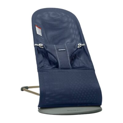 BabyBjorn - Крісло-шезлонг Bouncer Bliss Mesh, Navy Blue (темно-синій)