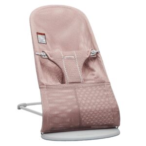 BabyBjorn - Крісло-шезлонг Bouncer Bliss Mesh, Dusty Pink (пильно-рожевий)