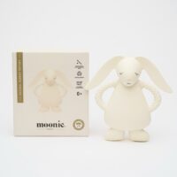 Прорізувач з натурального каучуку Moonie - CREAM