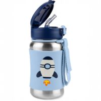 Поїльник з трубочкою Spark Style Skip Hop з нержавіючої сталі - Ракета - Зображення 2