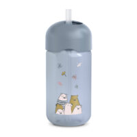 Пляшка із трубочкою Suavinex BEAR FAMILY