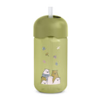 Пляшка із трубочкою Suavinex BEAR FAMILY
