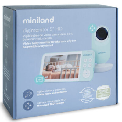 Відеоняня Miniland baby 5" HD - Зображення 2