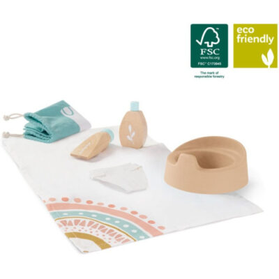 Дерев'яний ігровий набір Miniland Wooden Care Set