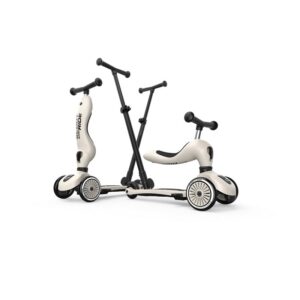Самокат Scoot and Ride серії Highwaykick-1 Push and Go світло-сірий, до 5років
