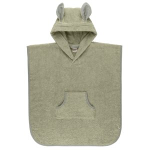 Рушник пончо з капюшоном BIBS Kangaroo Poncho Toddler, Sage
