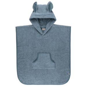 Рушник пончо з капюшоном BIBS Kangaroo Poncho Toddler, Petrol