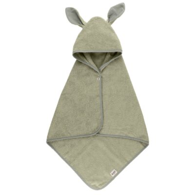 Дитячий рушник з капюшоном BIBS Kangaroo Towel,Sage