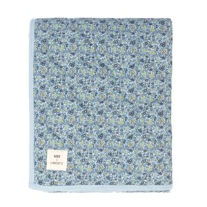 Стьобана ковдра BIBS x Liberty Quilted Blanket, Baby blue