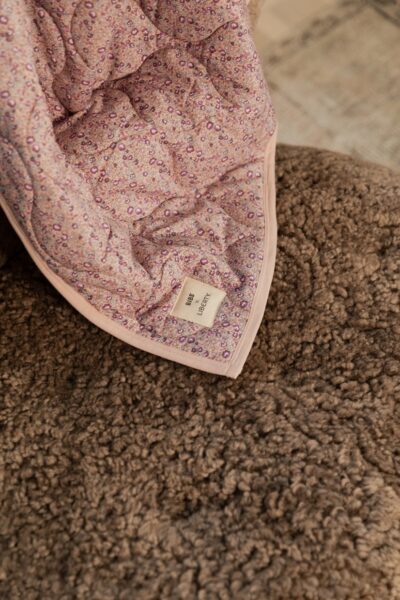 Стьобана ковдра BIBS x Liberty Quilted Blanket,Blush — изображение 5
