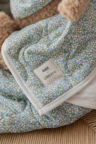 Стьобана ковдра BIBS x Liberty Quilted Blanket, Ivory — изображение 3
