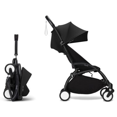 Коляска 2 в 1 Stokke YOYO³ Newborn Shell Black - Зображення 4