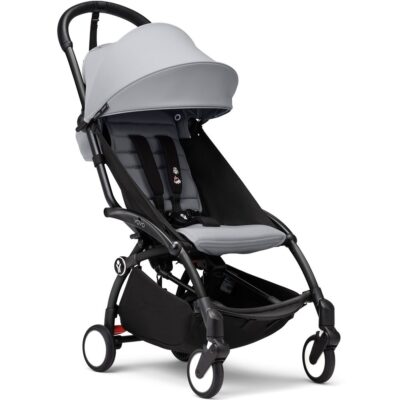 Коляска 2 в 1 Stokke YOYO³ Newborn Shell Black, Stone - Зображення 4