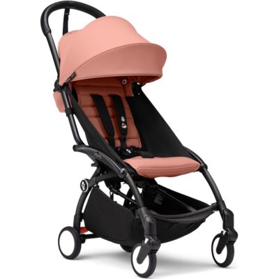 Коляска 2 в 1 Stokke YOYO³ Newborn Shell Black, Ginger - Зображення 3