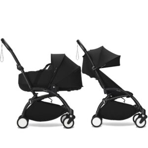 Коляска 2 в 1 Stokke YOYO³ Newborn Shell Black