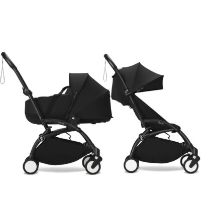 Коляска 2 в 1 Stokke YOYO³ Newborn Shell Black