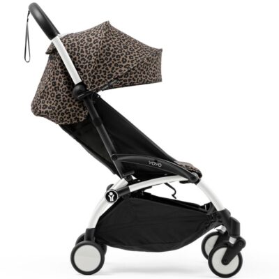 Прогулянкова коляска Stokke YOYO³ Wild White, Leopard - Зображення 4