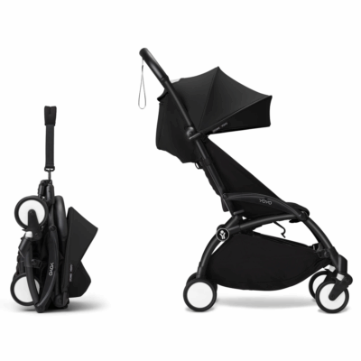 Коляска 2 в 1 Stokke YOYO³ 0+ Black, Black - Зображення 5