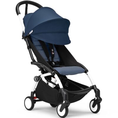 Прогулянкова коляска Stokke YOYO³ White, Air France Blue - Зображення 5