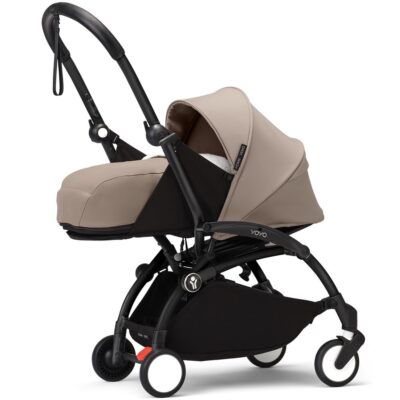 Коляска 2 в 1 Stokke YOYO³ 0+ Black, Taupe - Зображення 2