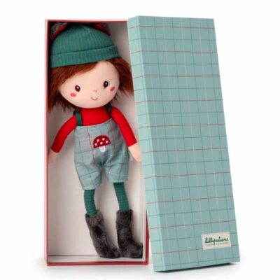 М'яка лялька у подарунковій коробці Lilliputiens Луї - Зображення 2