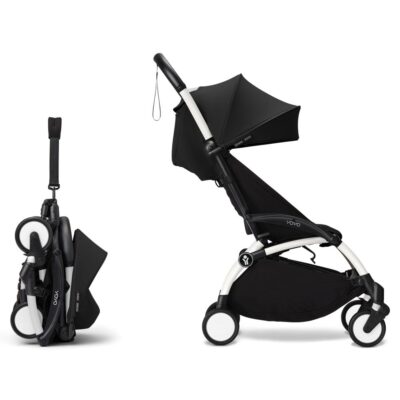 Прогулянкова коляска Stokke YOYO³ White, Black - Зображення 5
