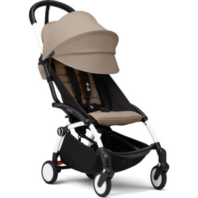 Прогулянкова коляска Stokke YOYO³ White,Taupe - Зображення 4