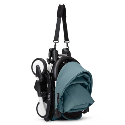 Прогулянкова коляска Stokke YOYO³ White, Aqua - Зображення 2