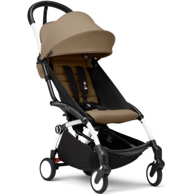 Прогулянкова коляска Stokke YOYO³ White,Toffee