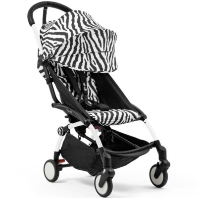 Прогулянкова коляска Stokke YOYO³ Wild White, Zebra - Зображення 3