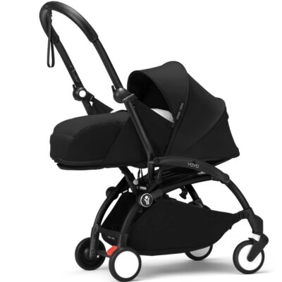 Коляска 2 в 1 Stokke YOYO³ 0+ Black, Black - Зображення 2