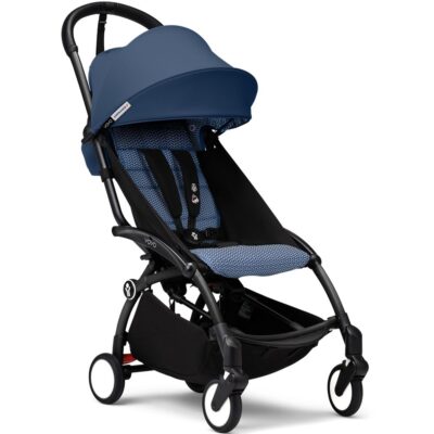 Прогулянкова коляска Stokke YOYO³ Black,Air France Blue