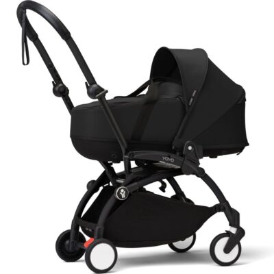 Коляска 2 в 1 Stokke YOYO³ Newborn Shell Black - Зображення 2