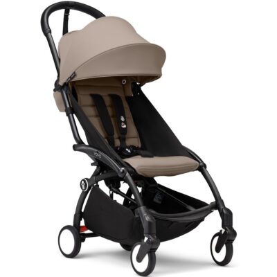 Коляска 2 в 1 Stokke YOYO³ 0+ Black, Taupe - Зображення 4