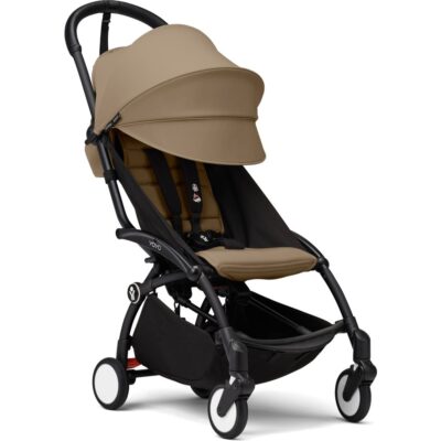 Прогулянкова коляска Stokke YOYO³ Black, Toffee - Зображення 3