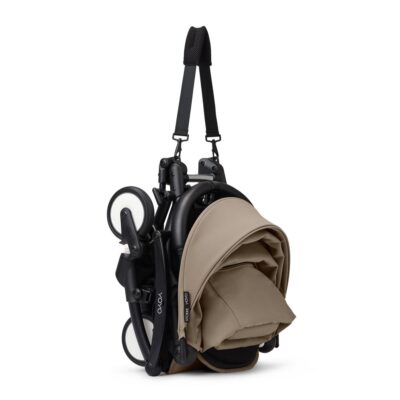 Коляска 2 в 1 Stokke YOYO³ 0+ Black, Taupe - Зображення 3