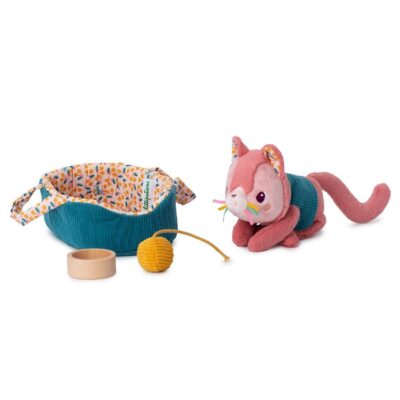 Ігровий набір Lilliputiens Котик Жанетт з корзиною — изображение 3