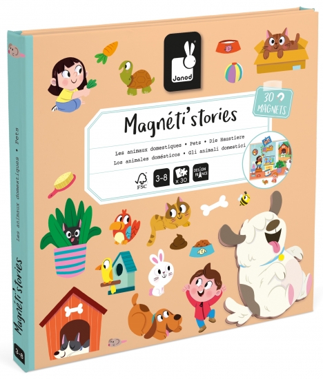Магнітні історії Janod Домашні тварини
