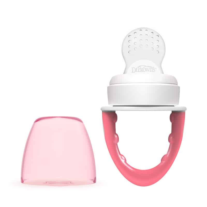Силіконовий ніблер для введення прикорму, колір рожевий