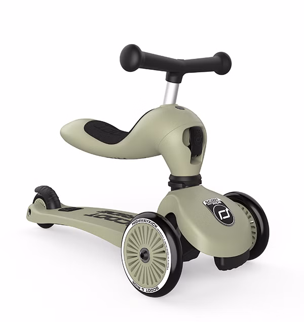 Самокат Scoot and Ride серії Highwaykick-1, оливковий, 1-5 років - Зображення 3